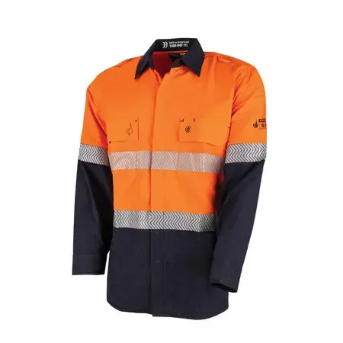 Picture of Bool-Workwear, Inherent Fire Retardant Two Tone L/S Shirt